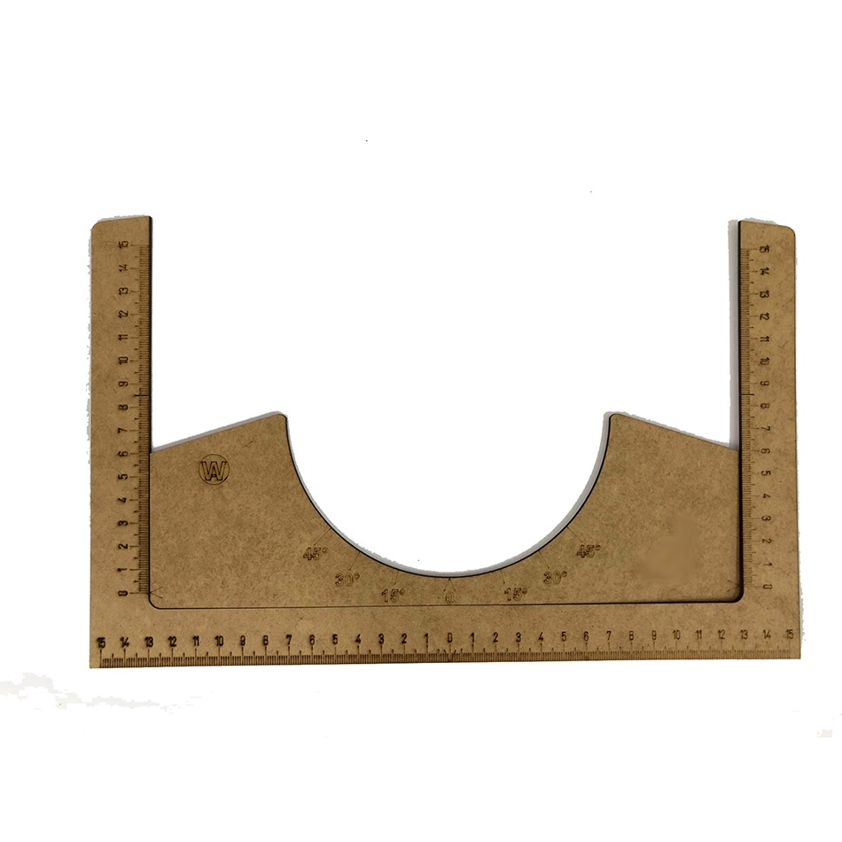 Régua Gabarito Camisetas Gola V ou U Para Sublimação Filme De Recorte em Oferta na Shopee