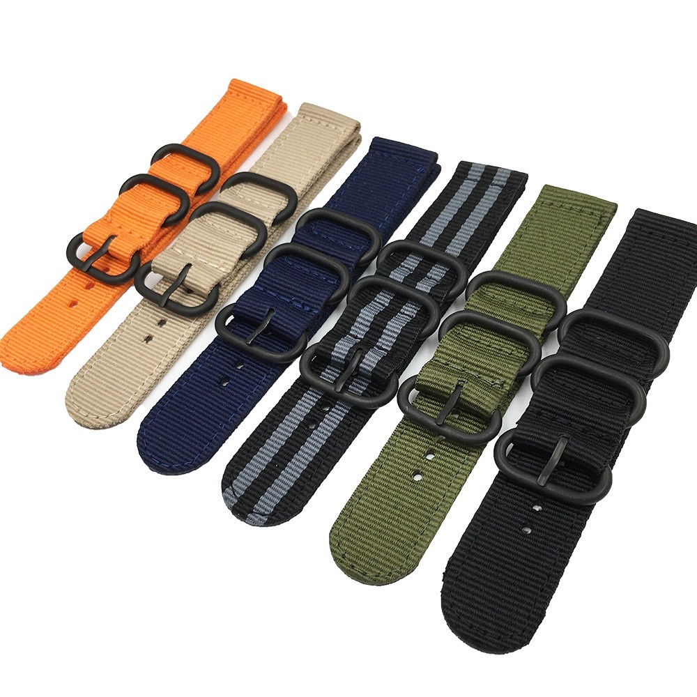 Pulseira de Relógio Nylon Militar
