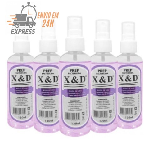 Prep XED Bactericida Para Cuidados da Unha 120 ML