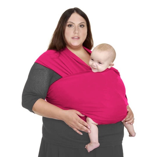 Baby Sling PLUS SIZE Mamãe Canguru Malha 100% Algodão