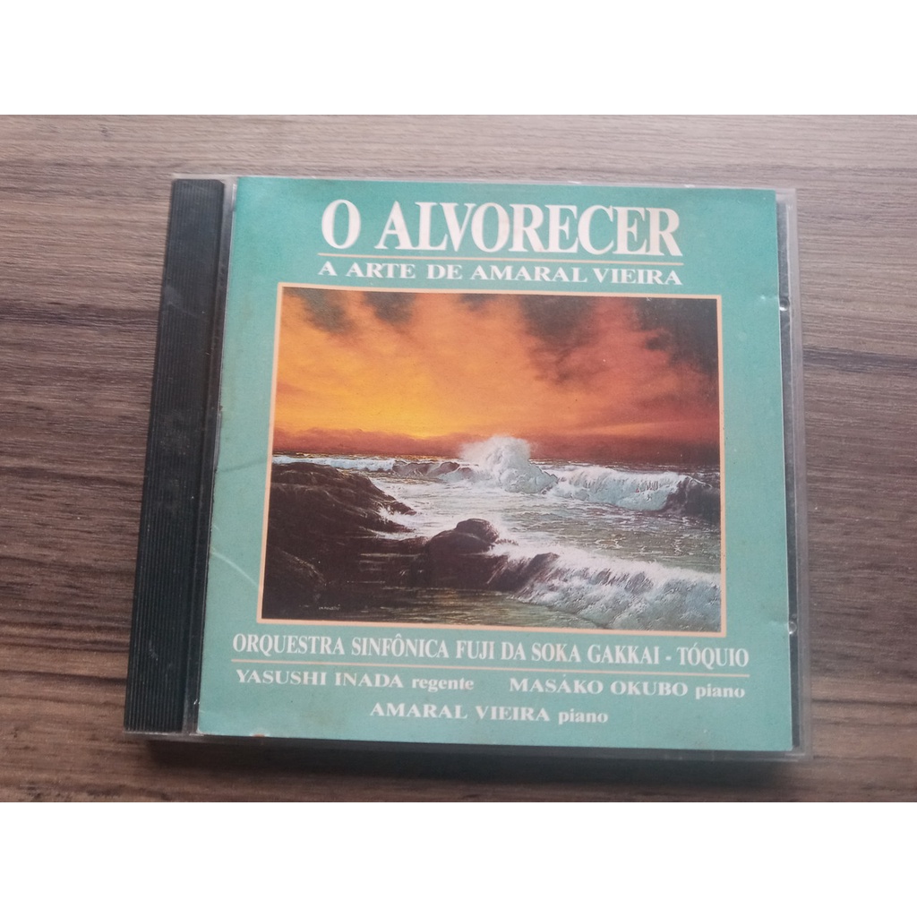CD O Alvorecer A Arte de Amaral Vieira