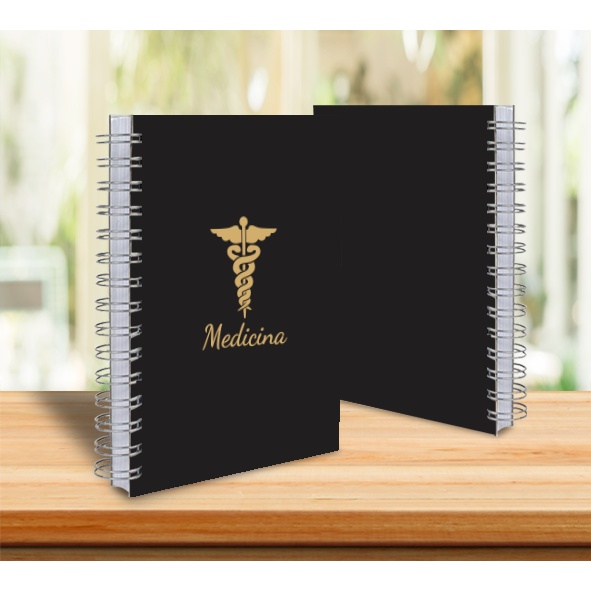 Caderno Universitário Medicina 10 Matérias 200fls - NÃO Personalizamos c/Nome em Oferta na Shopee