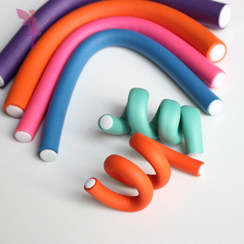 10 Pcs/Set Hair Curler Magic Air Hair Roller Curling Sticks Soft Foam Twist  Flexi Rods Hair DIY Styling Tool | Shopee Brasil