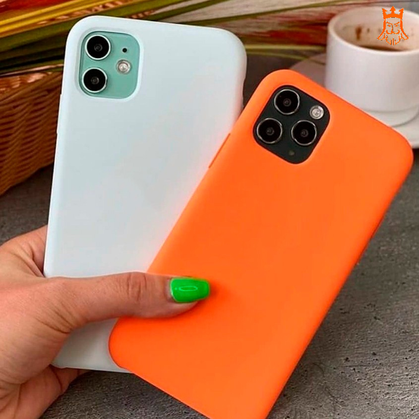 CAPA CASE IPHONE 11 - Com Interior Aveludado de Silicone para Celular