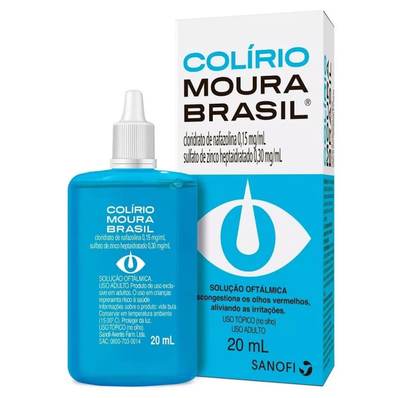 Moura Brasil Colírio 20ml em Oferta na Shopee