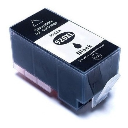 Cartucho 920 Xl Preto Compatível Novo Pro 6000 6500 7000