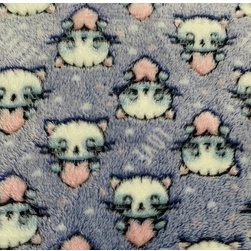 Tecido Fleece - para Mantinha, pijama, cobertor - bem quentinho - (0.50x1.50)