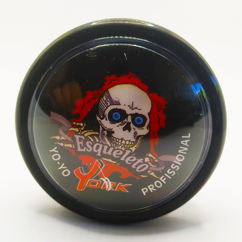 Yoyo York Profissional Esqueleto Eixo Fixo + 3 Cordas De Ioio