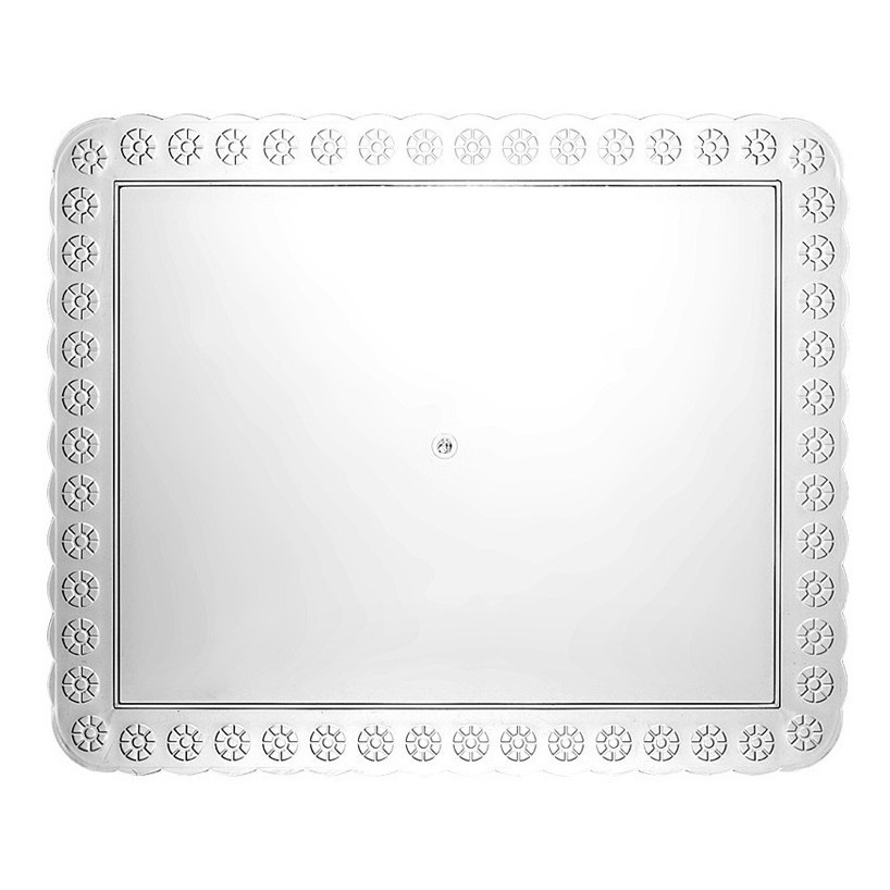 Bandeja Cristal 39x48cm - Três Triângulos