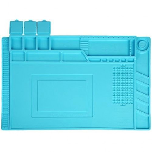 Manta Silicone Anti Estática para Bancada de Assistência Técnica Celular S160 30x45cm Promoção