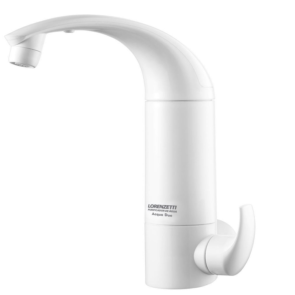Purificador De Água Parede Lorenzetti Acqua Due com Torneira Branco