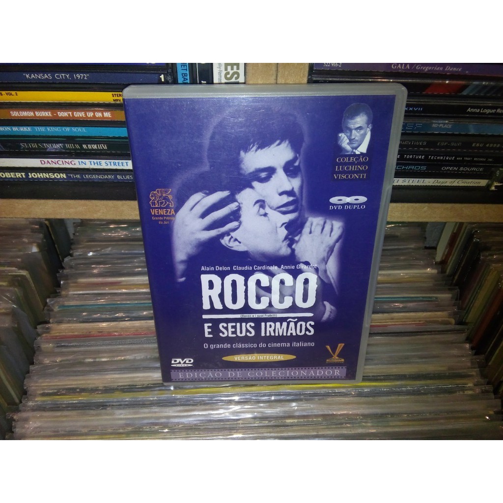 Rocco E Seus Irmãos Dvd Filme Luchino Visconti - Alain Delon