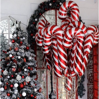 4pçs Balões Metálicos Para Decoração De Festas De Natal