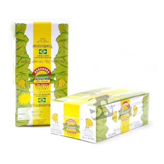 Bananada Fazendinha Com Açúcar C/24un 30g