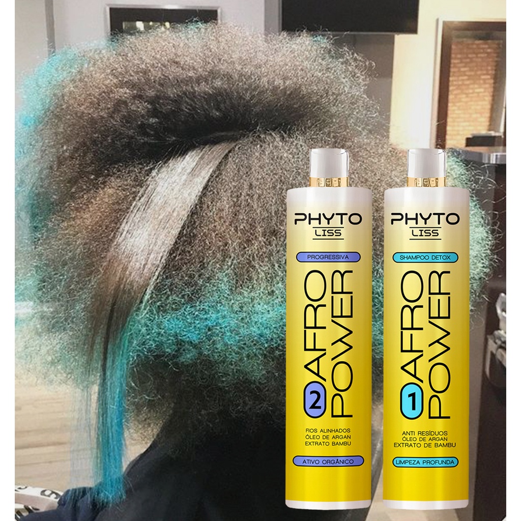 Kit Progressiva Afro Power Orgânica Profissional