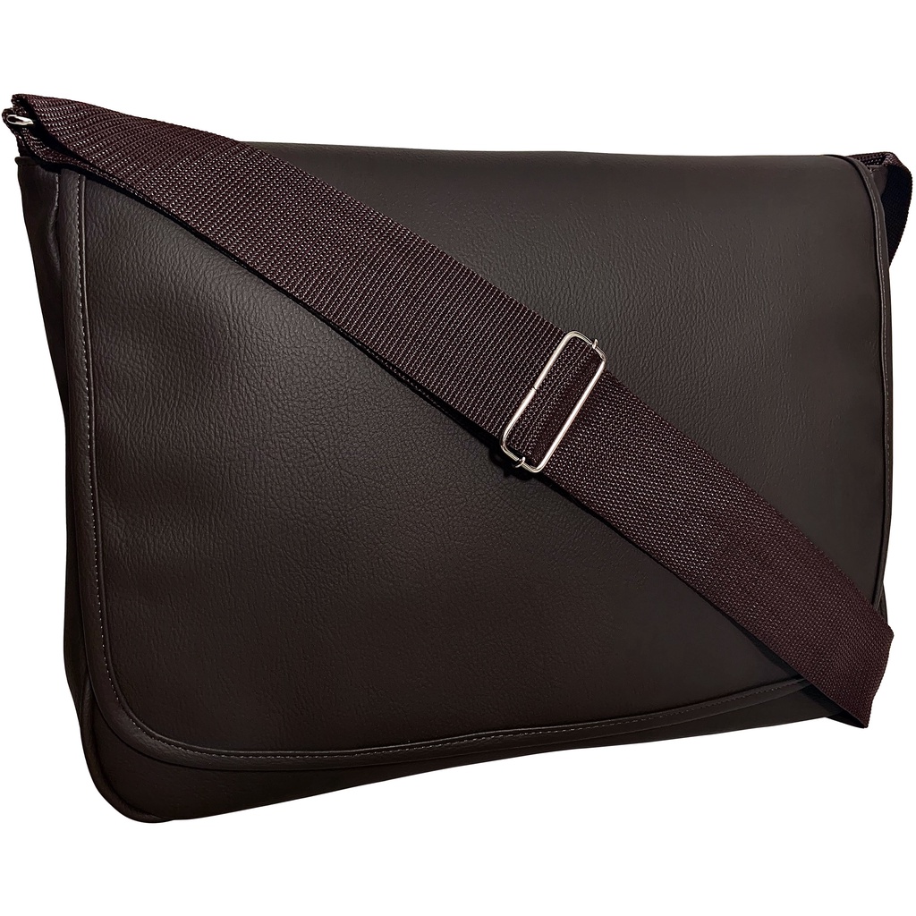 Bolsa Carteiro Transversal Masculina Pasta Executiva Reforçada Couro Sintético Notebook em Oferta na Shopee