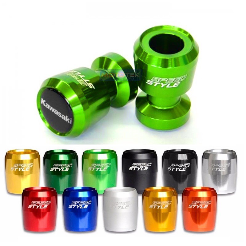 Slider Traseiro De Balança Speed Style Kawasaki Versys 1000