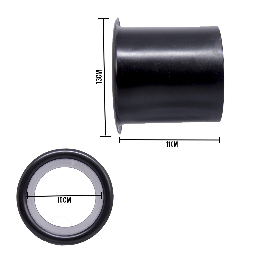 Duto Aero Caixa Acústica Selada Trio 4 Pol. Plástico ABS em Oferta na Shopee