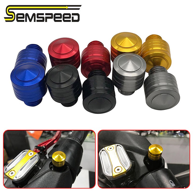 SEMSPEED-Para Honda PCX125 PCX150 2012-2020 CNC Motocicleta Retrovisor Espelho Traseiro Adaptador Parafusos