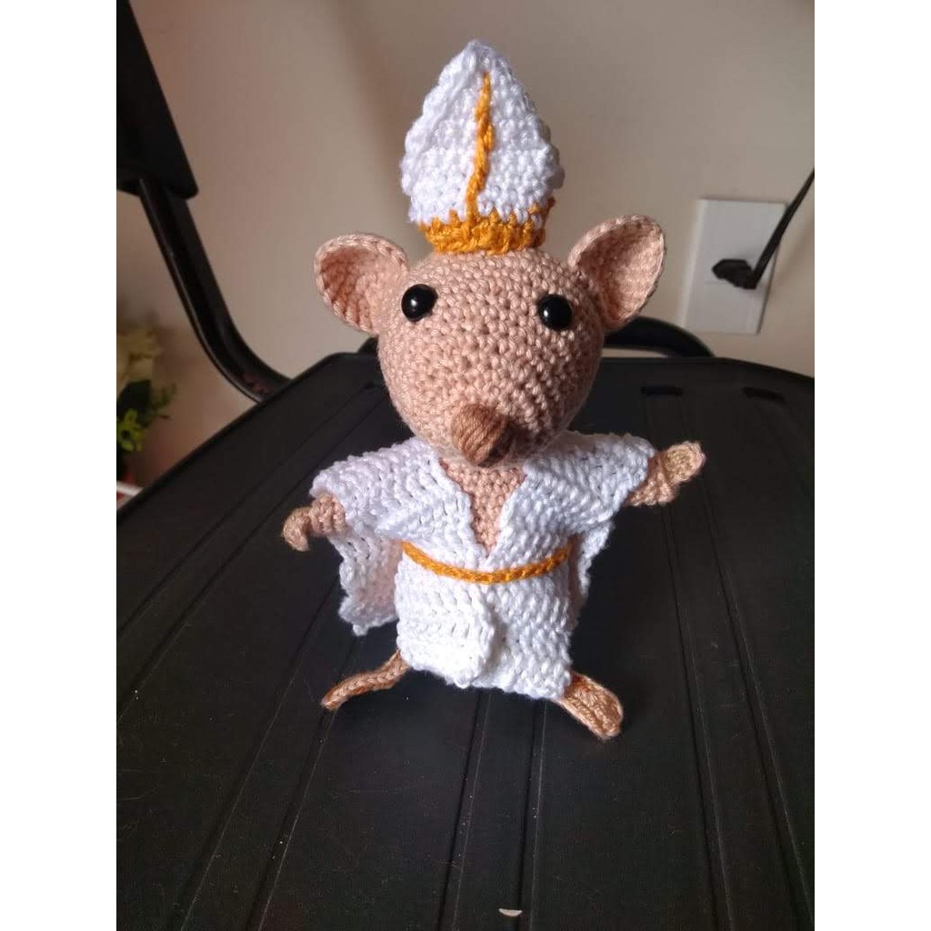 Ratinho Dorime Amigurumi