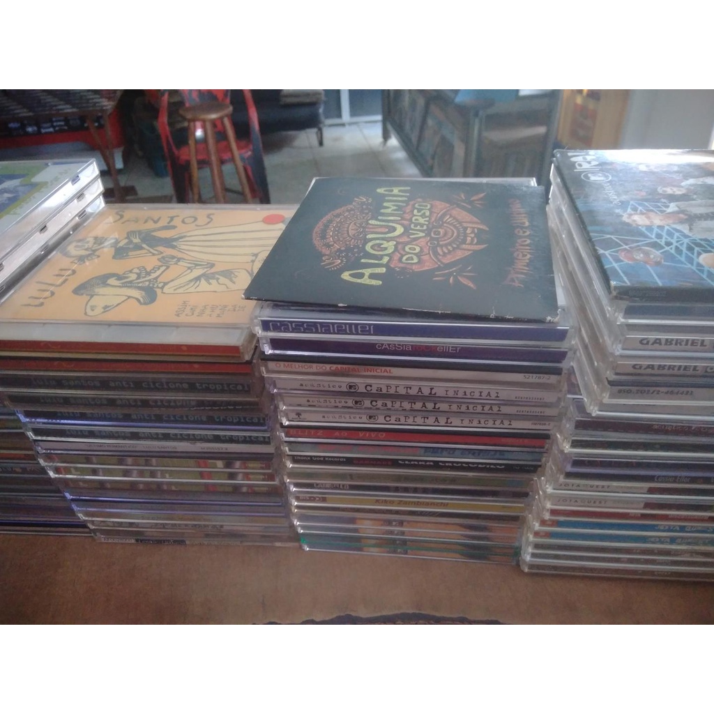 Cd Feira De Compact Disc - Rock Brasil  L1