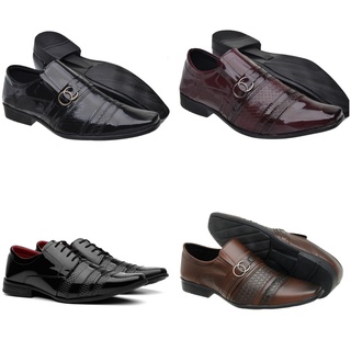 Kit 4 Pares De Sapato Social Masculino Do 38 Ao 43