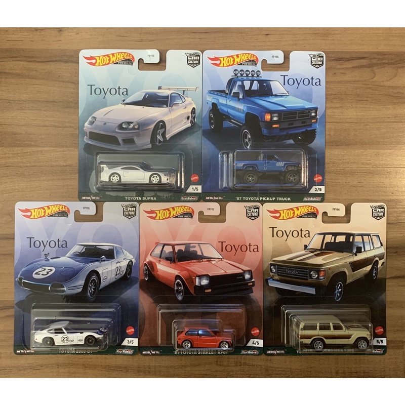 toyota hot wheels set