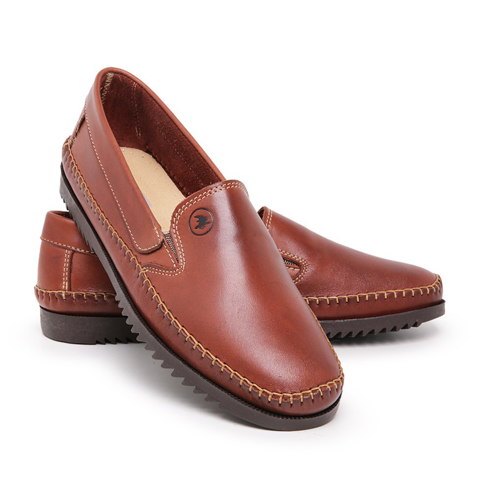 Mocassim Masculino Dockside 2020 Cores Conforto Drive Couro Legítimo Solado Borracha