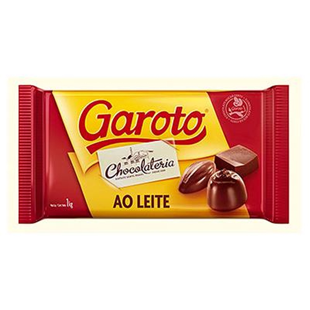 Barra de Chocolate ao Leite 1kg - Garoto