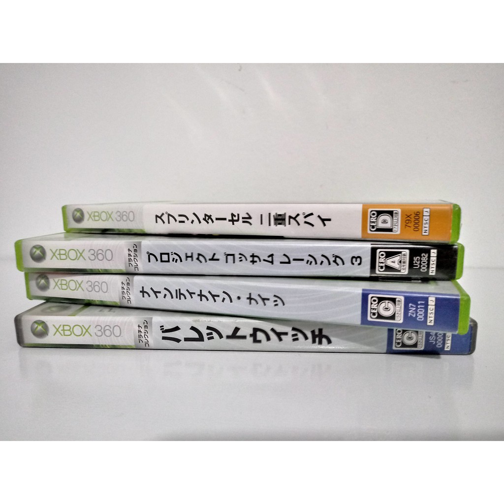 Jogos Originais Xbox 360 EM JAPONÊS Para consoles Japoneses