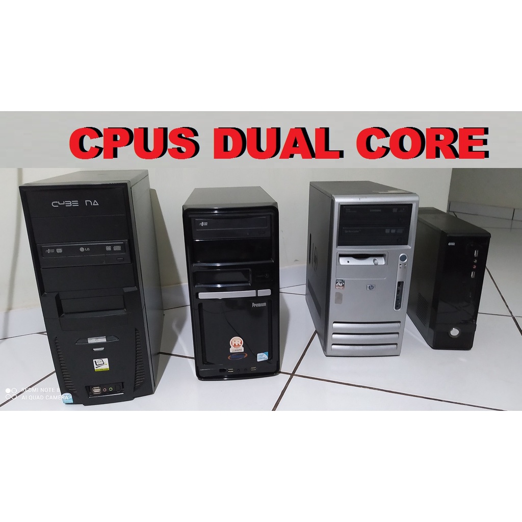 Cpu Dual Core INTEL ou AMD