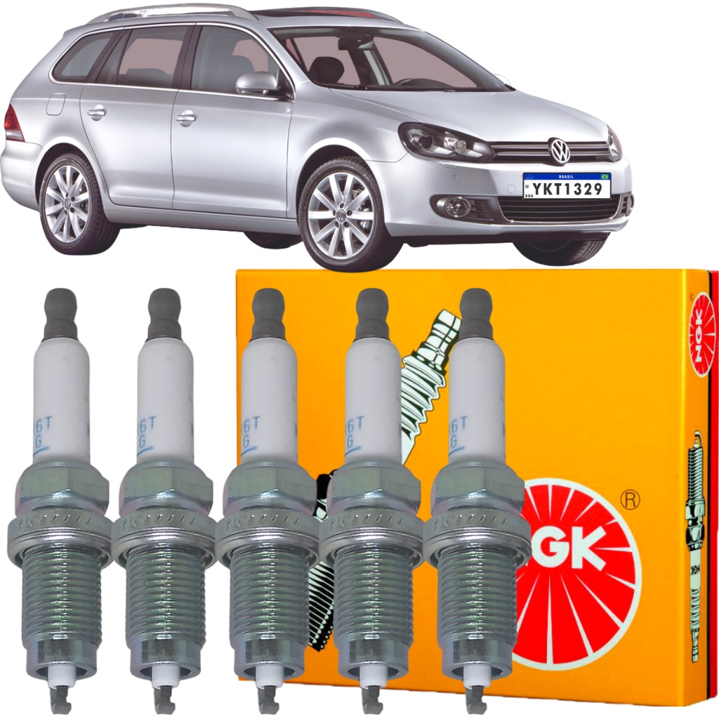 Jogo de Vela Original NGK VW Jetta Variant 2.5 20v 02/2008 a 2013 em Oferta na Shopee