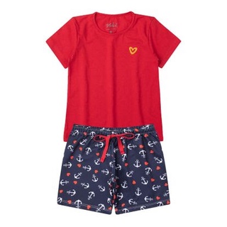 Pijama Menina Marinheira Charmosa - Curto