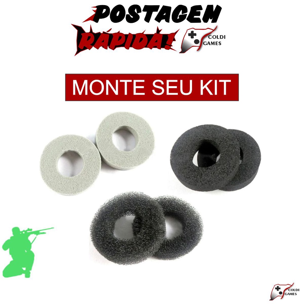 Monte seu Kit Control Shots para Analógicos Ps4 Ps5 e Xbox em Oferta na Shopee