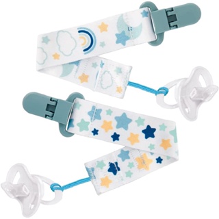 Kit com dois prendedores para Chupeta Estrelinha 14499-Buba em Oferta na Shopee