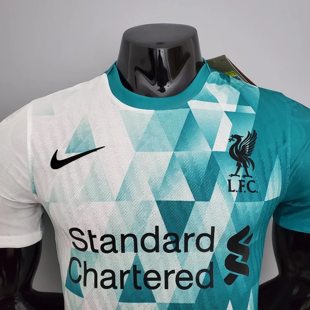 Nova Camiseta Liverpool c/ Branco Oficial Torcedor Sn° 2022 | Shopee