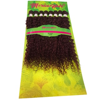 Cabelo 100% Orgânico Cacheado Gloss Super Lindo - Merica Hair - Super Star - 300grs - 1pct