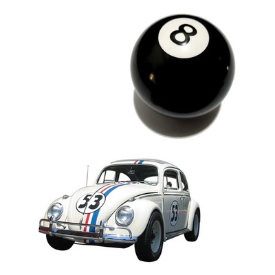 Manopla Câmbio Bola 8 Bilhar Fusca 1967 1968 1969 67 68 69
