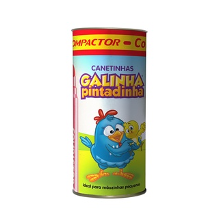 Lata Galinha Pintadinha 12 Cores
