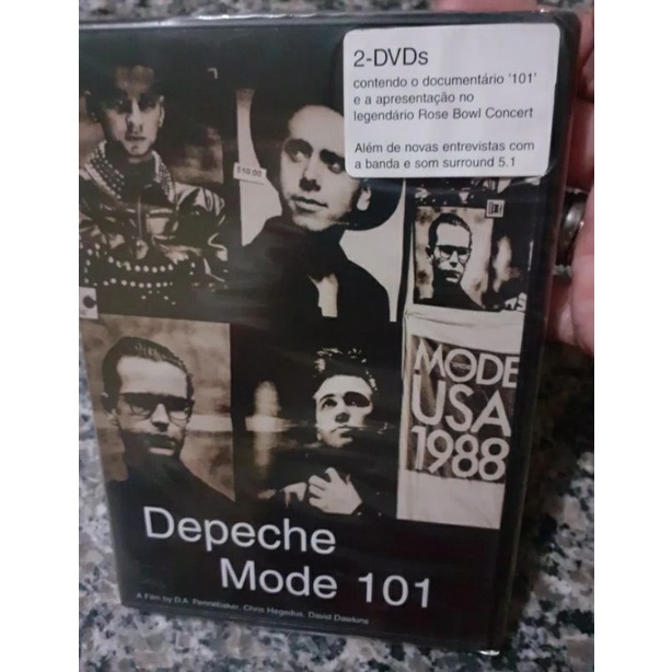 Dvd Depeche Mode 101 2 Dvds Com Documentário Lacrado raríssimo
