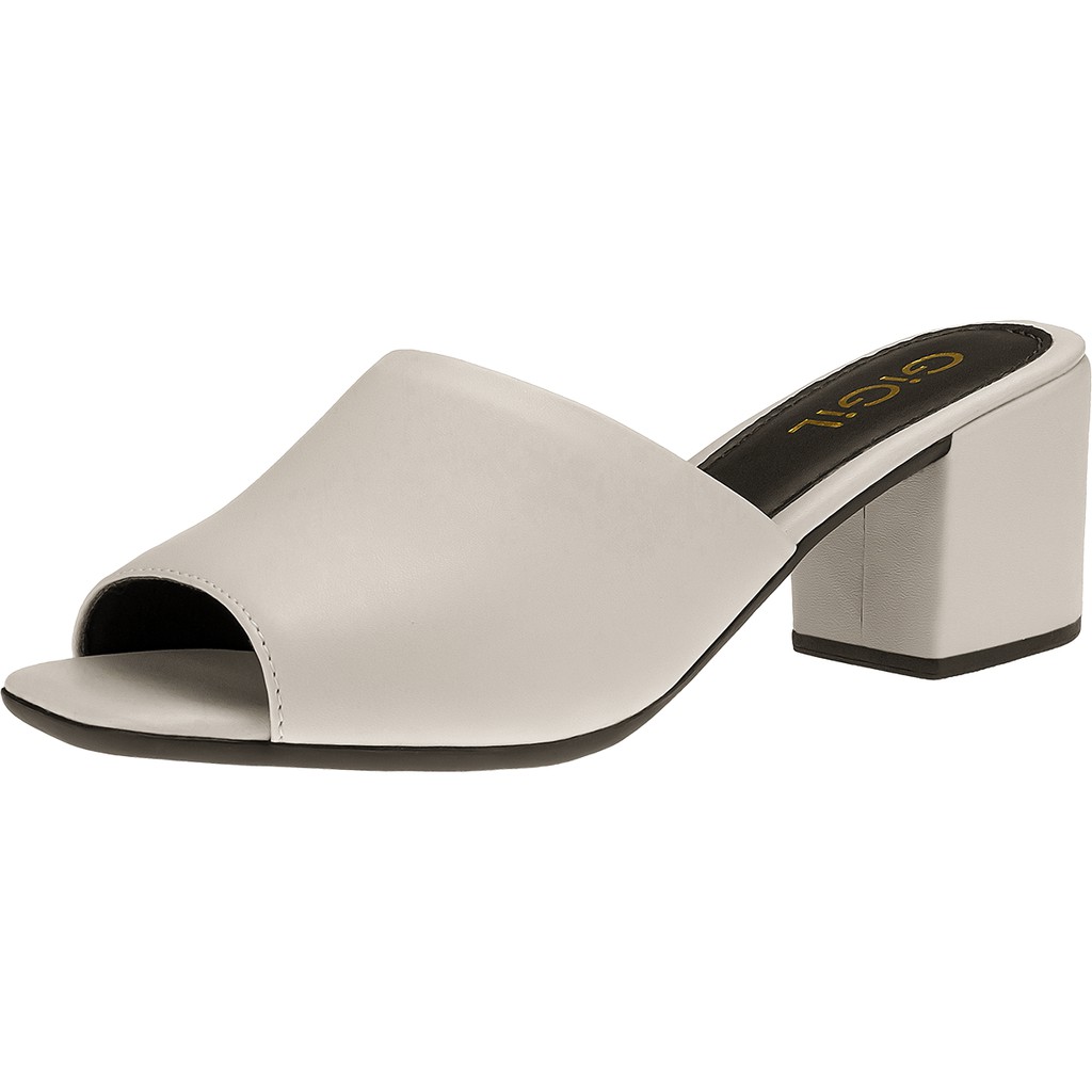 Tamanco Feminino GiGiL Chinelos Mule Slide Salto Alto Médio Moda em Oferta na Shopee