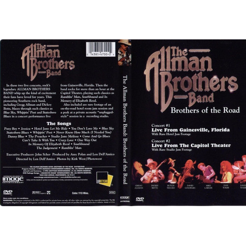 Allman Brothers Band  - Brothers Of The Road 1994