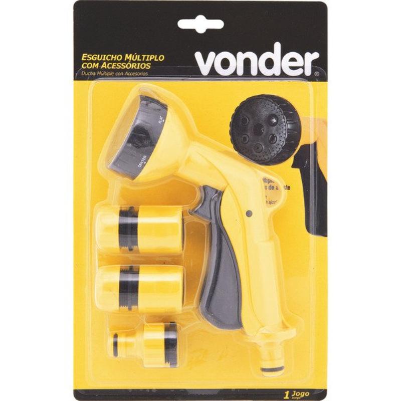 Detalhes do Esguicho Plástico para Jardim 6 Jatos VONDER
