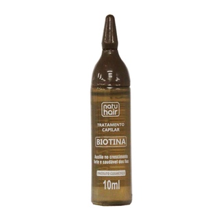 Ampola Tratamento Capilar Biotina 10ml - NatuHair