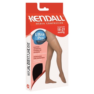Meia Calça De Compressão Kendall 1631 C/Ponteira - Preta