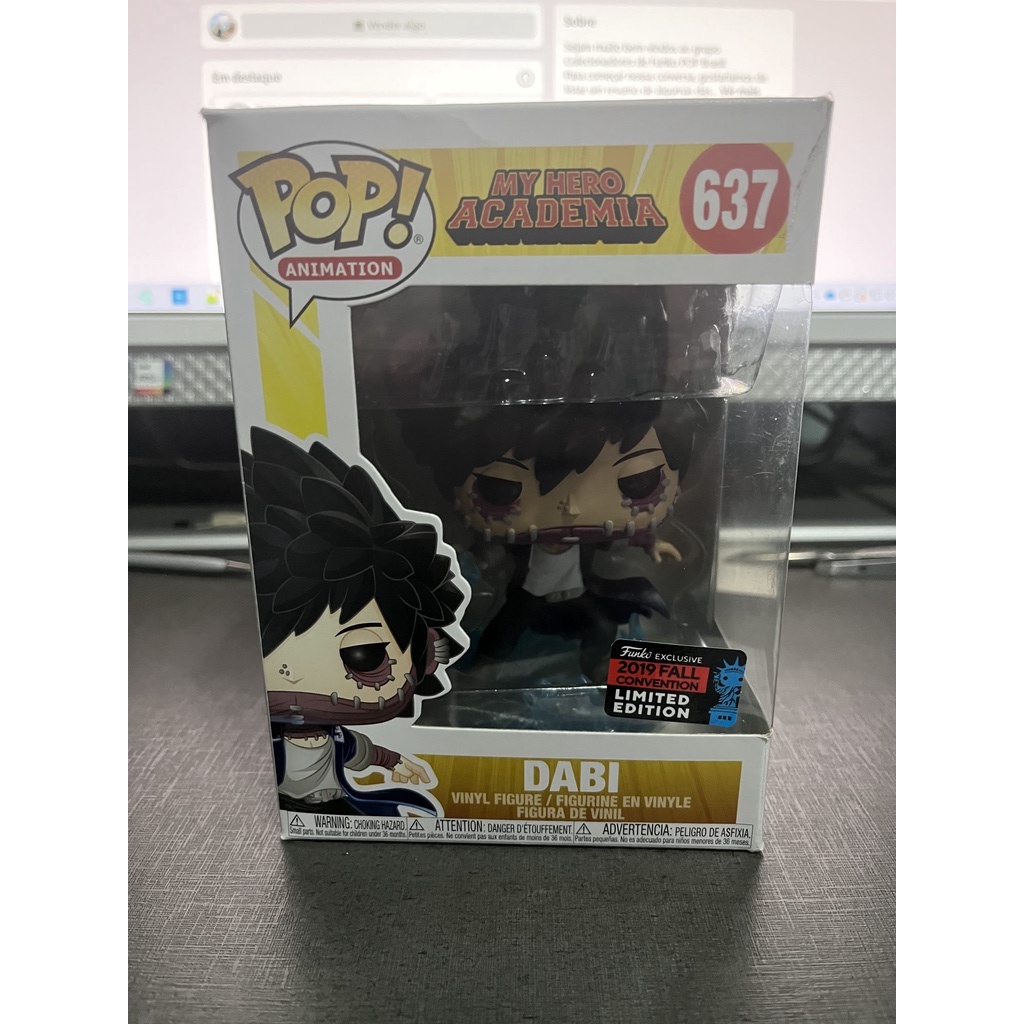 Funko My hero Academia - DABI - EXCLUSIVE Fall Convention 2019 | Shopee ...