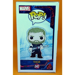 Funko Pop Thor 240 - Thor Ragnarok - Marvel / Disney - Novo 100% ...