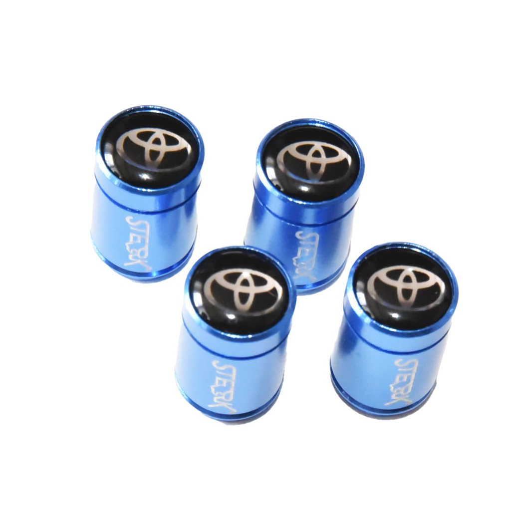 Acessório Kit Bicos De Válvula Pneu Toyota Camry Prius Hilux Etios Fielder Corolla SW4
