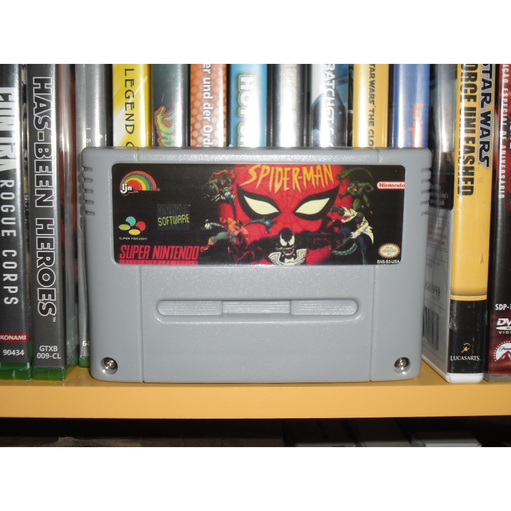 Spider-Man (The Animated Series) Paralelo Snes | Shopee Brasil
