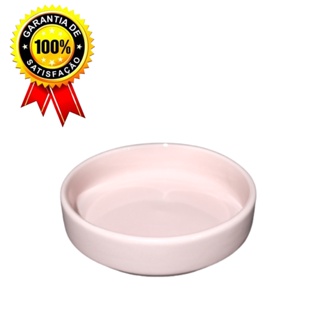 Prato Rosa Para Gatos em Porcelana Raso Comedouro 230ml Segunda linha em Oferta na Shopee